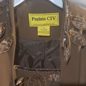 psalms civ Other - Brown 3pc skirt suit with detachable piece psalms civ Other - Brown 3pc skirt suit with detachable piece